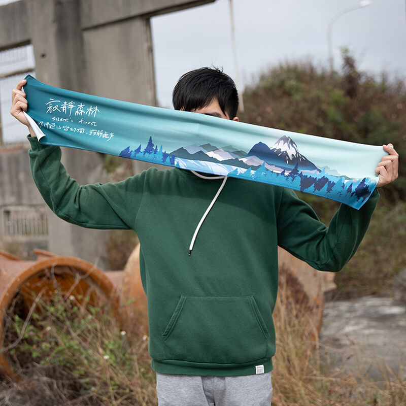3D科技機能冰霸巾-寂靜森林, , hi-res image number null